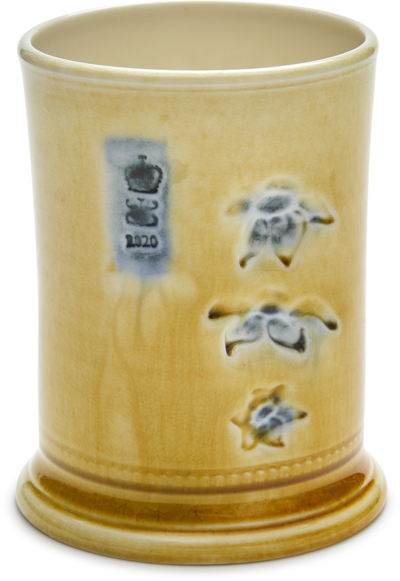 Steve Harrison Ceramic Desk Cup, No.150 Bright Yellow Porcelain