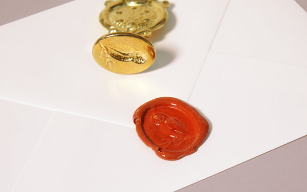 Brass Wax Seal Stamp - Owl