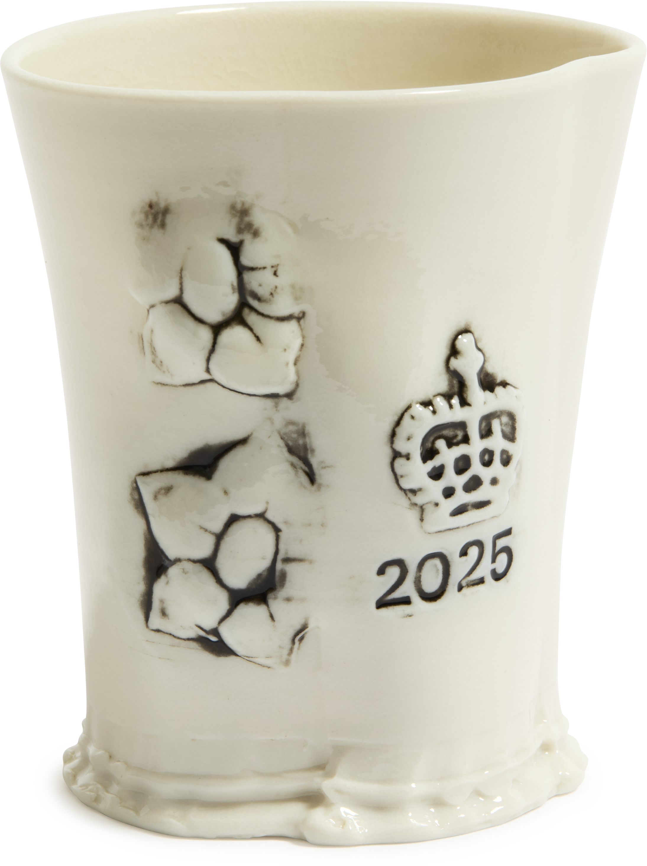 Steve Harrison Ceramic Desk Cup, No.171 Salt-glazed Porcelain