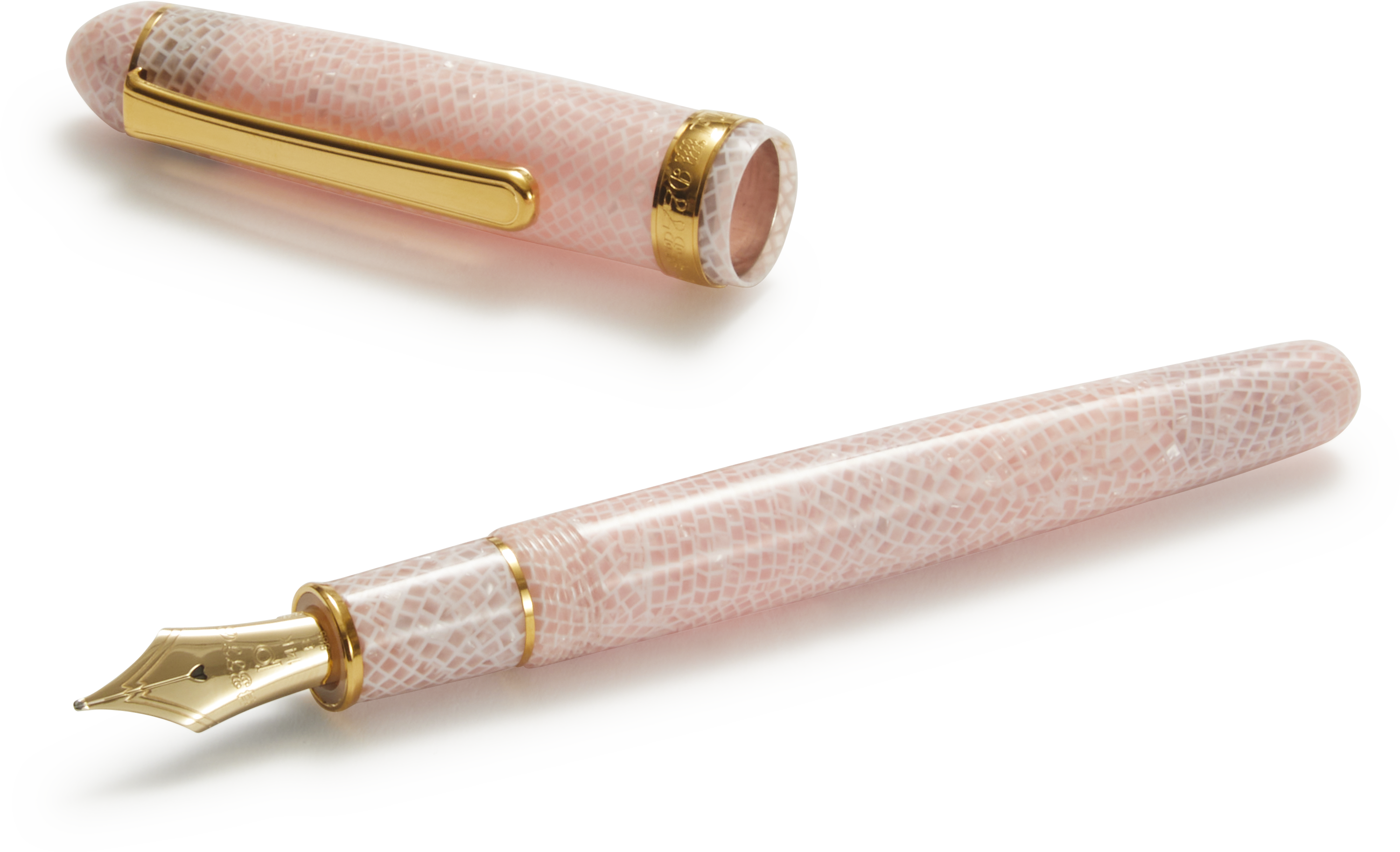 Pink Sakura Platinum #3776 Celluloid Fountain Pen – Choosing Keeping