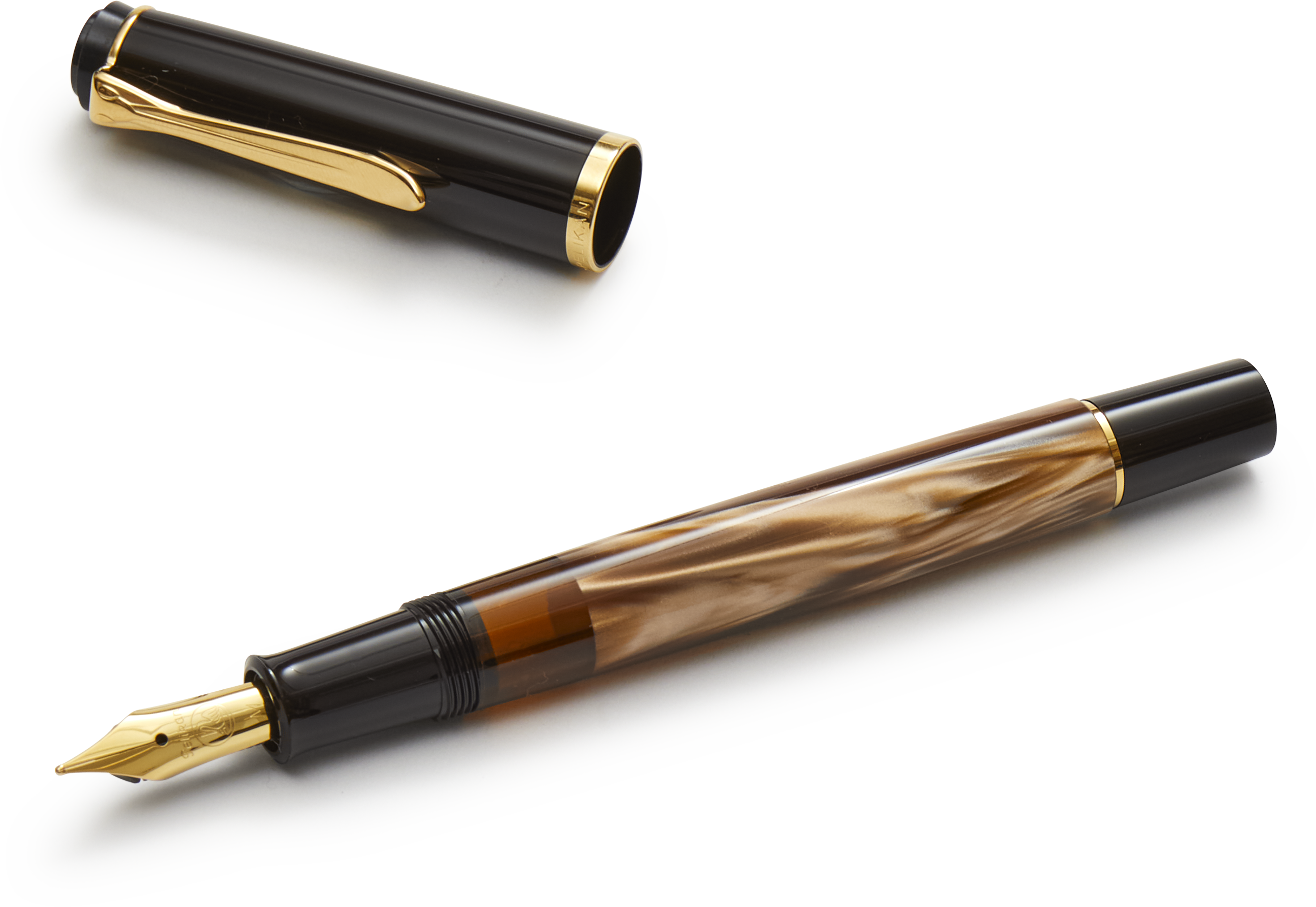 Pelikan M200 Brown Marbled Fountain Pen – Choosing Keeping