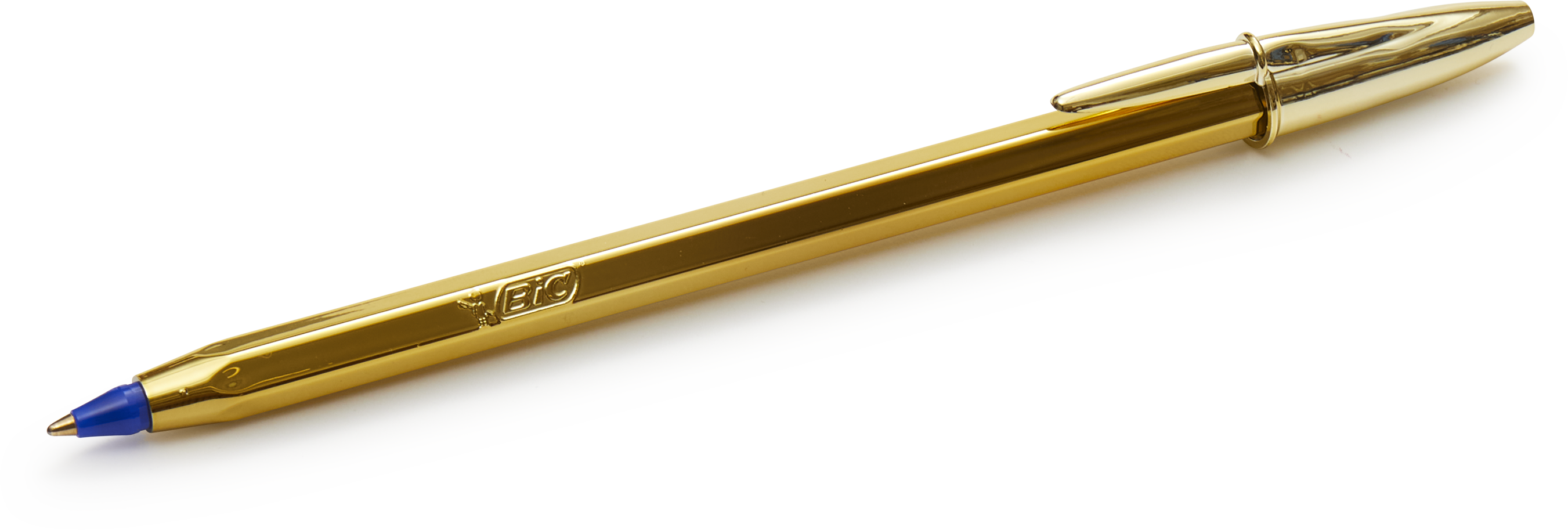 Anniversary Special Edition Gold Ballpoint Pen, Blue Ink