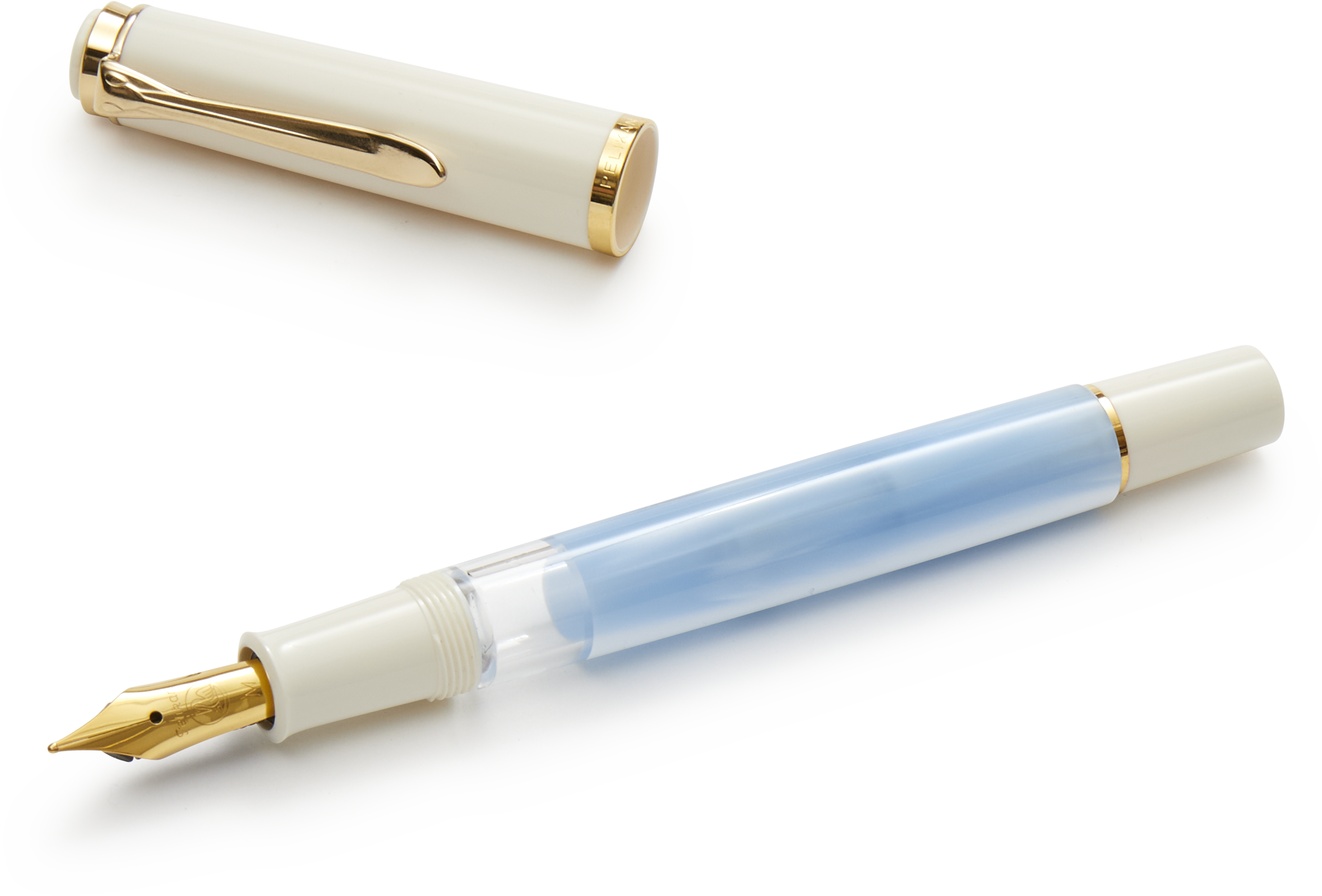 Pelikan M200 パステルブルー　Fニブ Pelikan M200 Pastel Blue Fountain Pen – Choosing Keeping