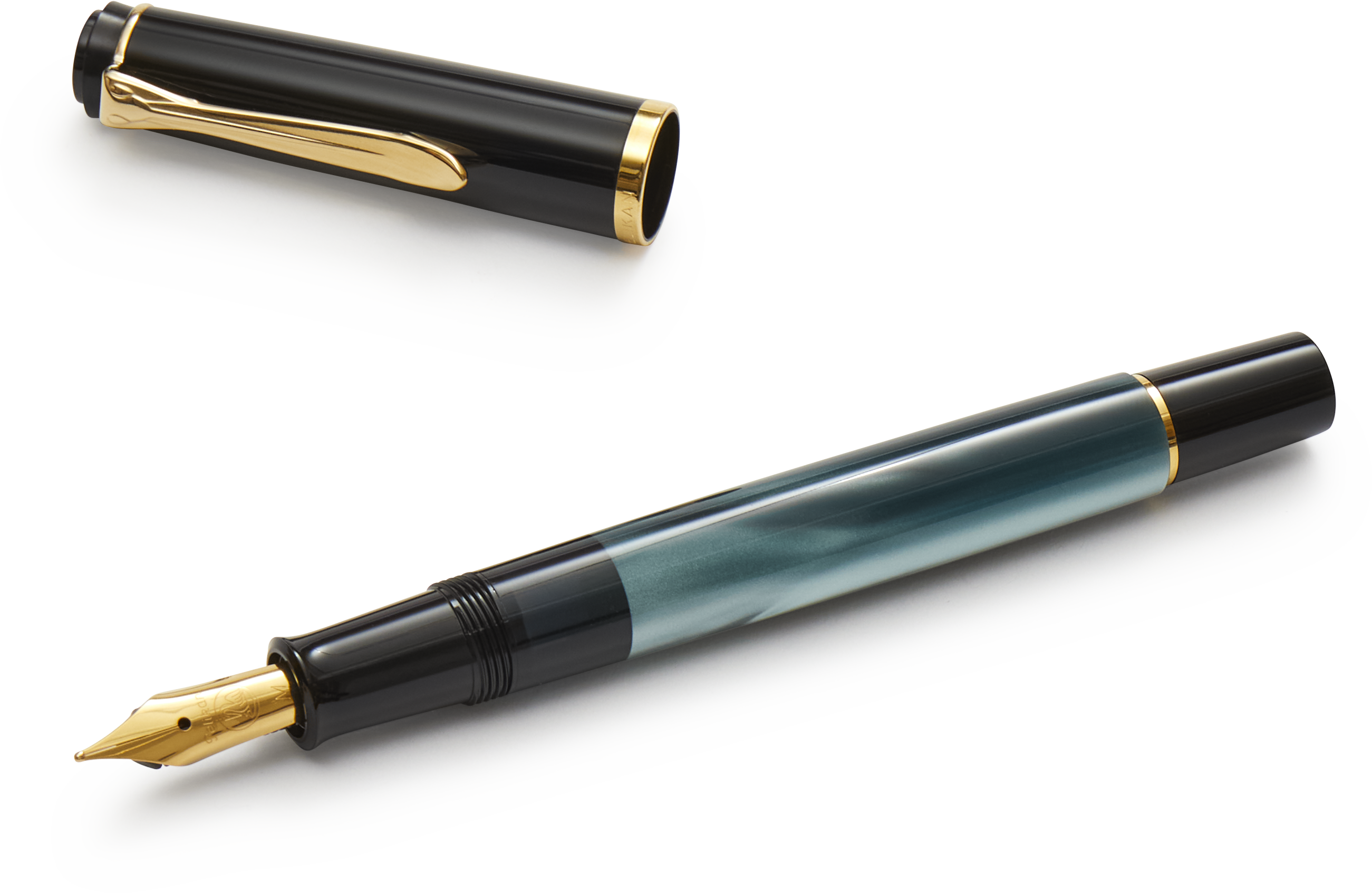 Pelikan M200 Green Marbled Fountain Pen – Choosing Keeping