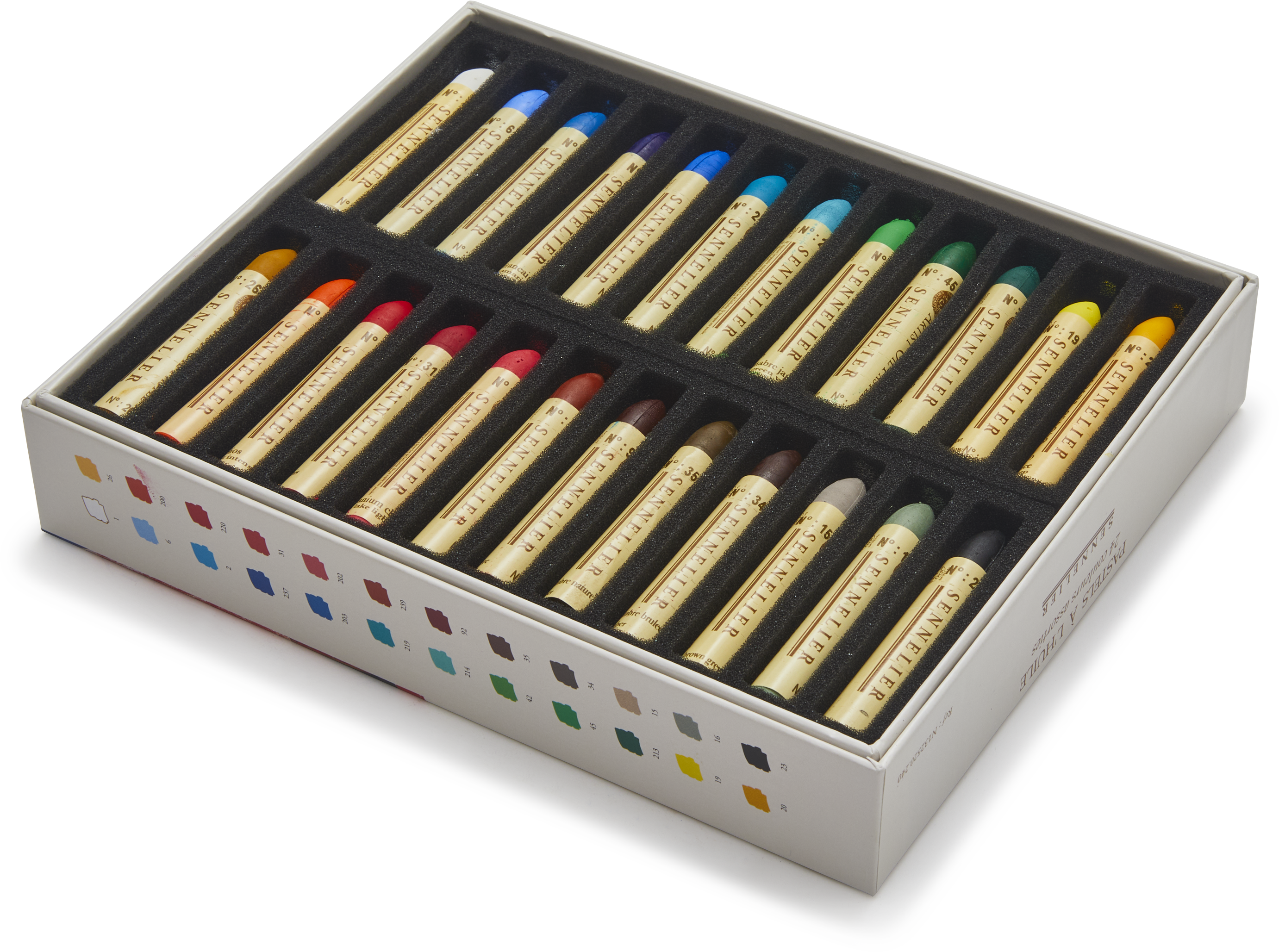 Sennelier 1949 Oil Pastel Set, 24 Colours – Choosing Keeping