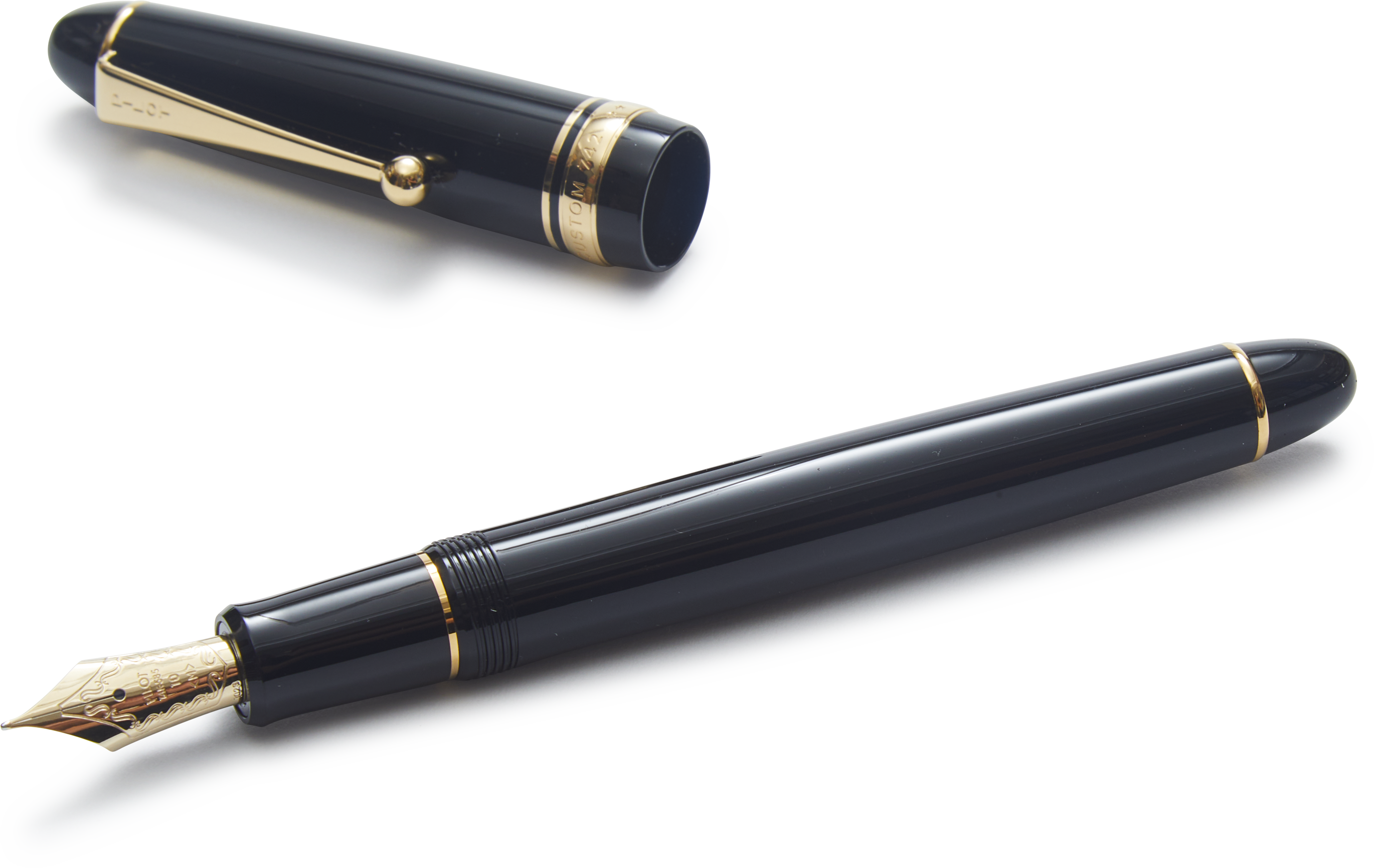 PILOT 万年筆 CUSTOM 742 Black Pilot Custom 742 Fountain Pen – Choosing Keeping