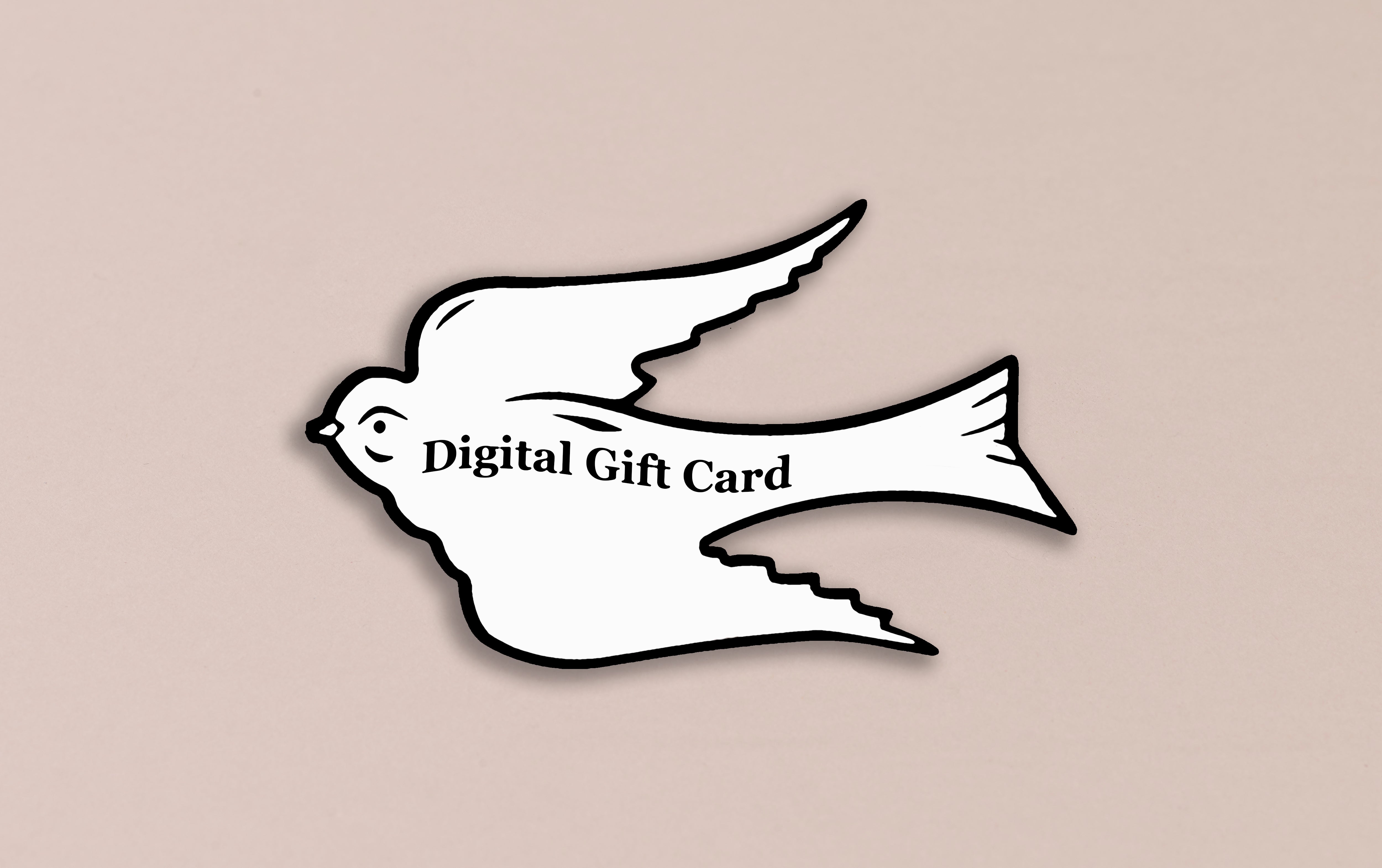 Physical GIFT CARD for Leather AA Purchase in our  Shop Box with  Envelope