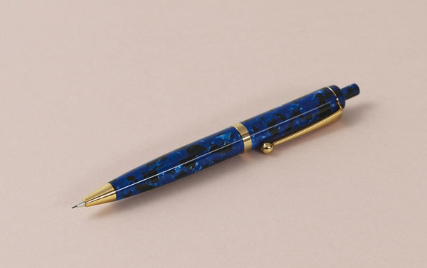 Ohnishi Seisakusho Blue Marble Acetate 0.5mm Mechanical Pencil