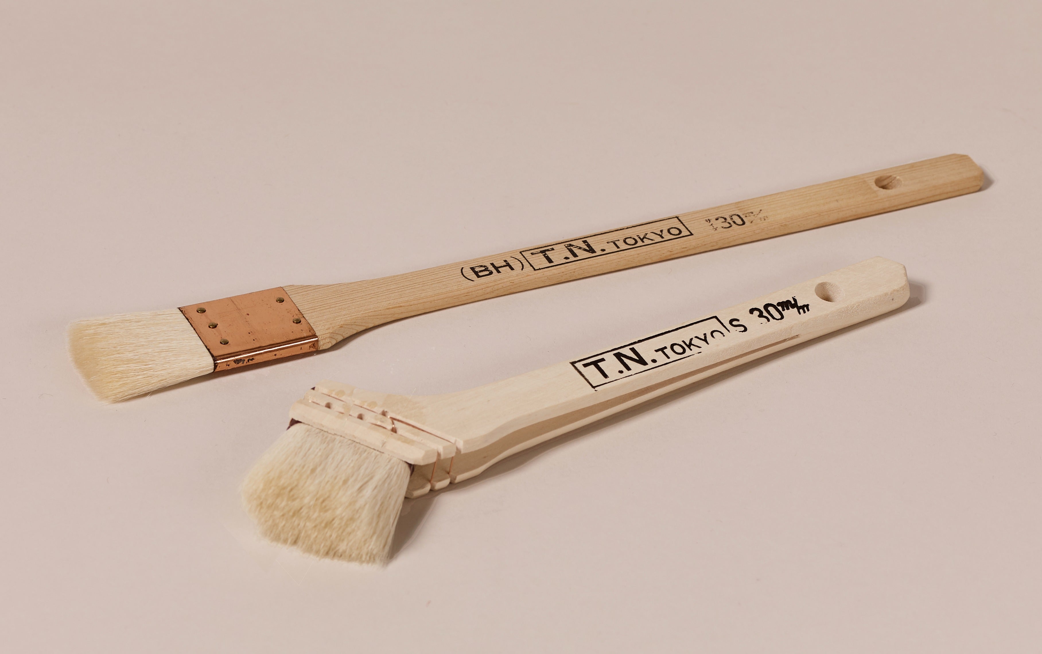 Natural Bristle Japanese Craft Paint brushes – Choosing Keeping