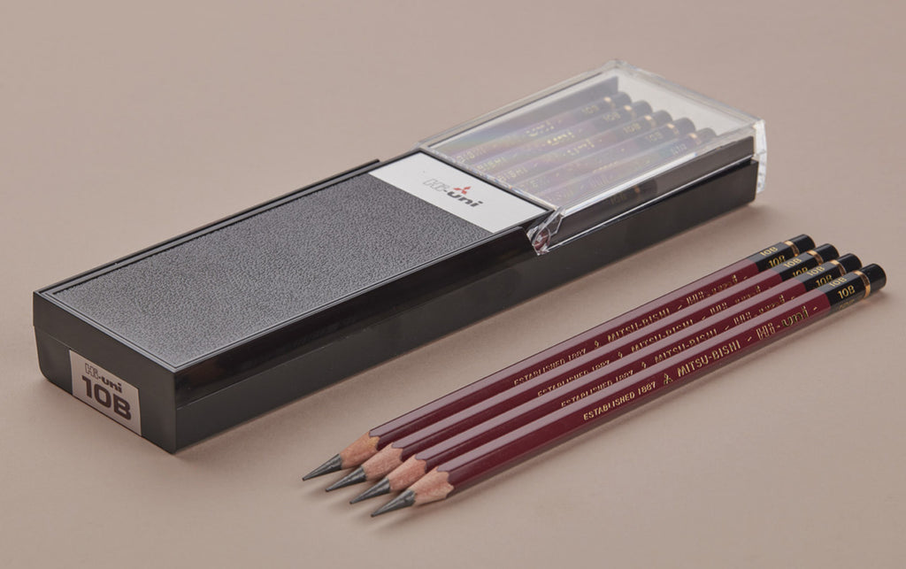 10B Mitsubishi Hi-Uni Soft Drawing Pencil - Choosing Keeping