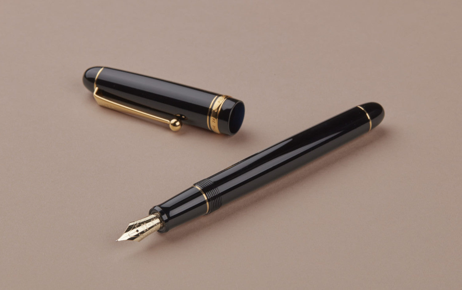 Black Pilot Custom 74 Fountain Pen, Soft Fine Nib – Choosing Keeping
