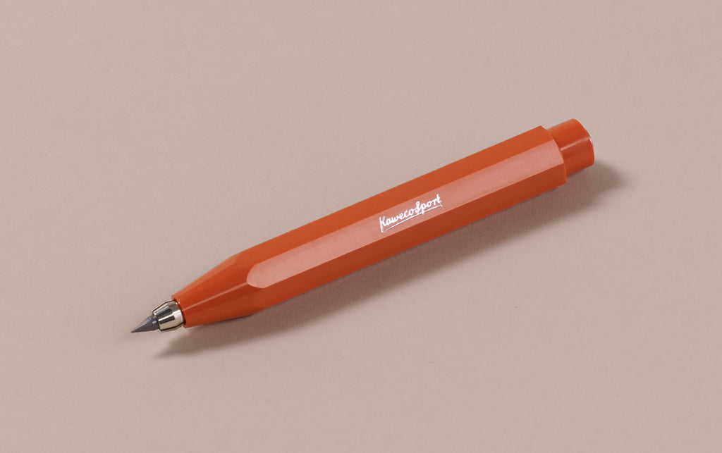 Orange Kaweco Skyline 3.2mm Clutch Pencil - Choosing Keeping