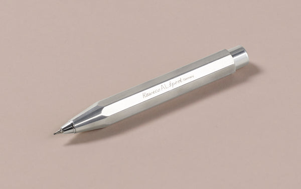Raw Aluminium Kaweco AL Sport 0.7mm Mechanical Pencil