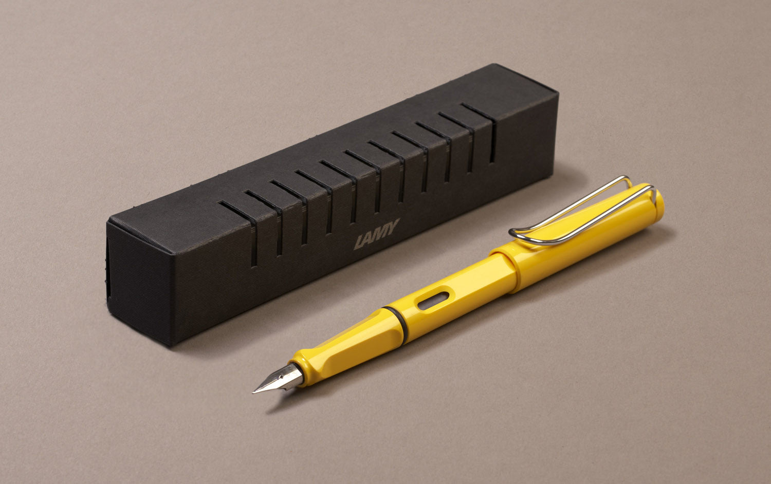 Yellow Lamy Safari Fountain Pen – Choosing Keeping