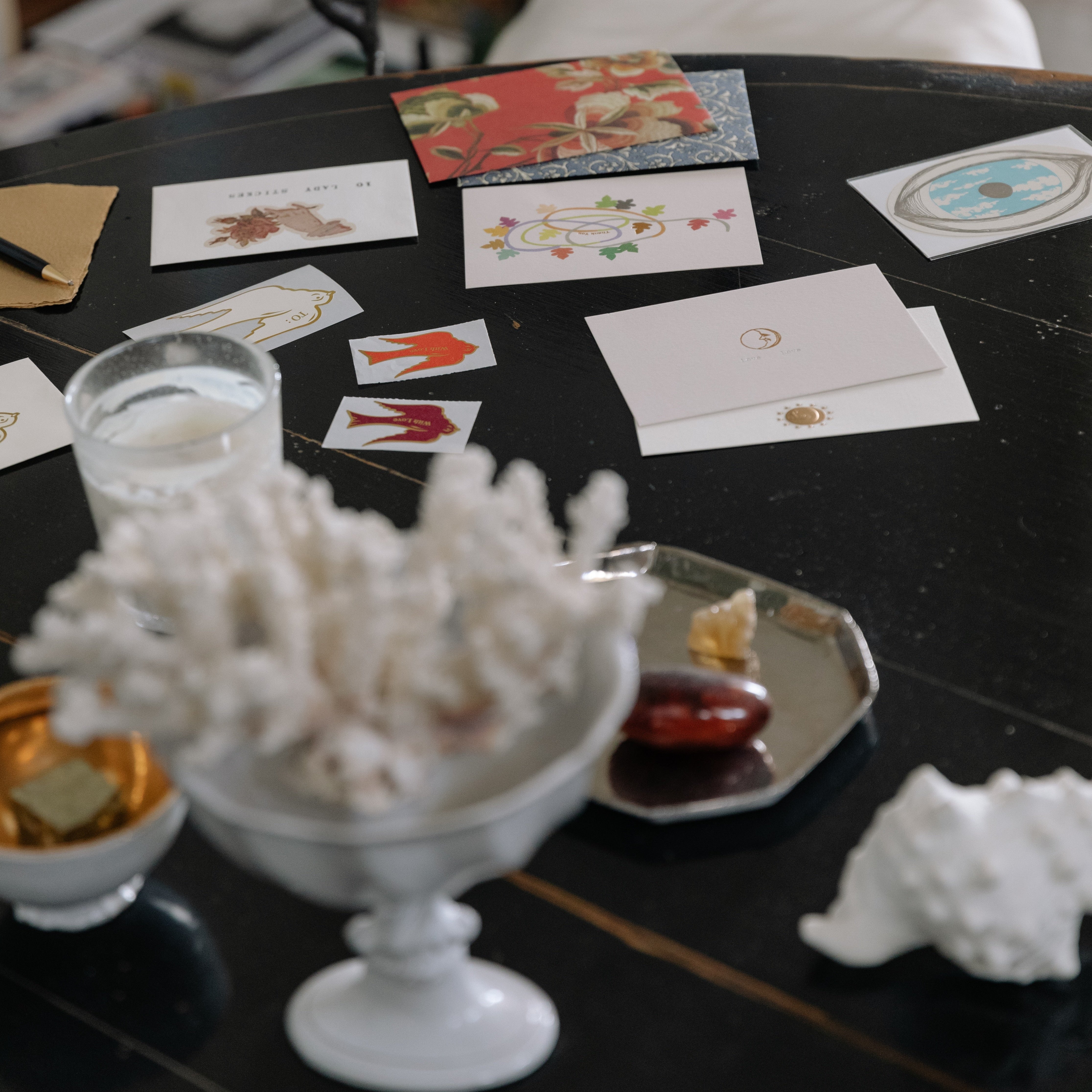 Maureen Paley Writes at Tables