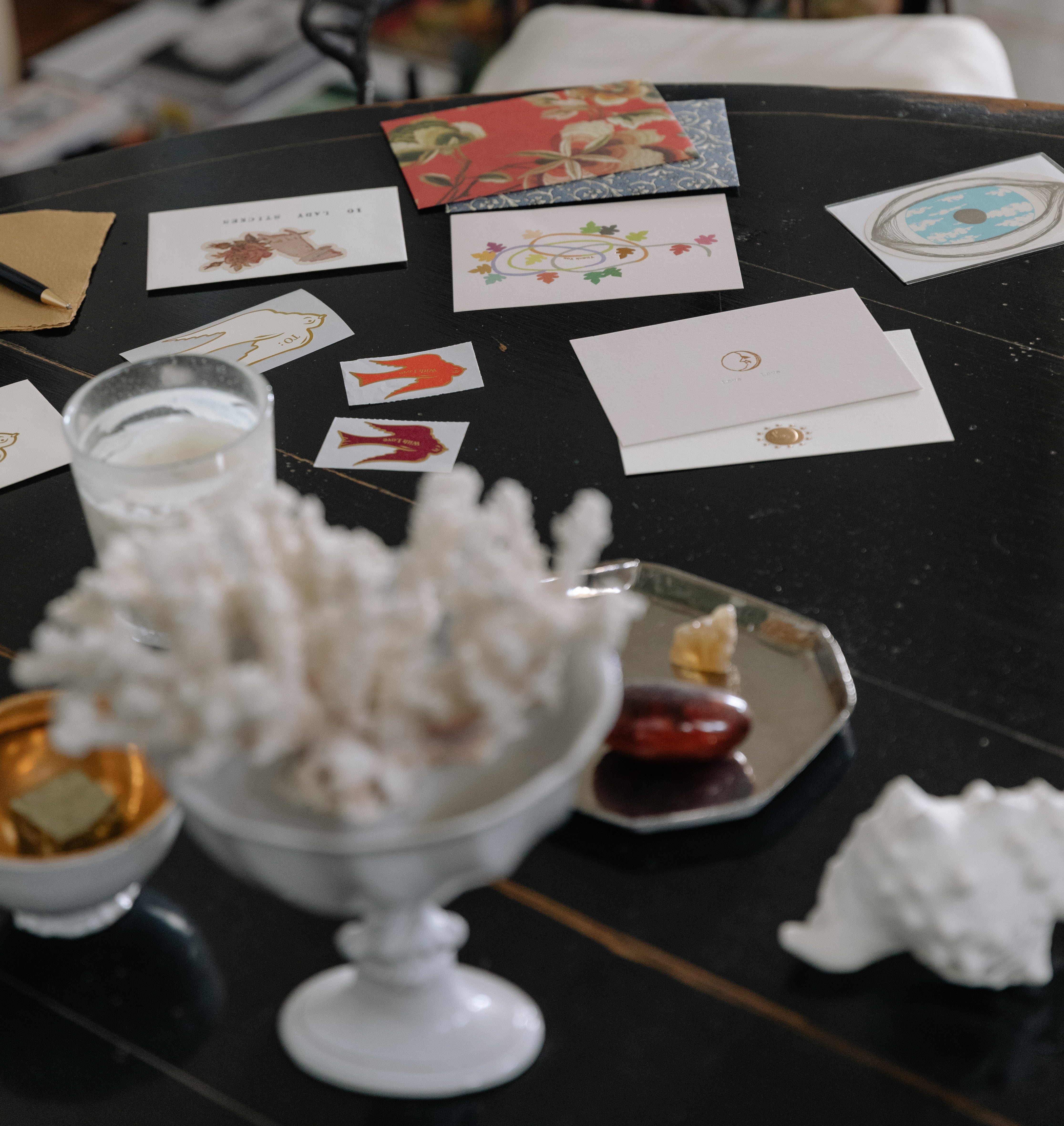 Maureen Paley Writes at Tables