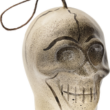 Papier-mâché Skull Ornament