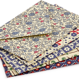 Mini Decorative Patterned Gummed Envelopes, Set 5
