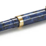 Ohnishi Seisakusho Blue Marble Acetate Pencil Extender and Holder