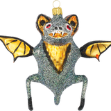Big Bat Glass Ornament