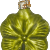 Tiny Clover Glass Ornament