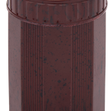 Mottled Red Bakelite Single Sharpener with Reservoir