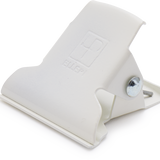 White Enamelled Metal 5cm Clamp