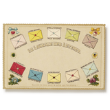 Embossed Nostalgic Postcard, Letters