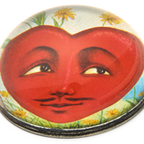 John Derian Moody Love Paperweight