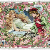 Glitter Fairy Tale Postcard