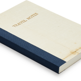 Recycled Travel Journal, Bleu Marine Binding