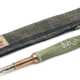 Steve Harrison Ceramic Dip Pen, No.156 Green and Rose Gold