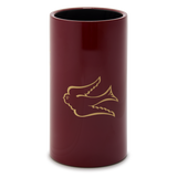 Choosing Keeping Lacquered Pen Pot, Vermilion