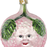 Berry Face Glass Ornament