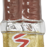 Chocolate Bar Glass Ornament