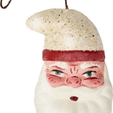 Papier-mâché Santa Face