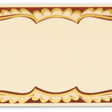 Choosing Keeping Gold Foiled Traditional Decorative Labels