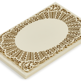 Set of 6 Lace Postcards and matching envelopes, Set 4