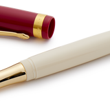 Red and Ivory Kaweco Student 30s Retro Fountain Pen