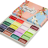Japanese Seasons Watercolour Set, Spring
