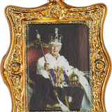 King Charles Glass Ornament