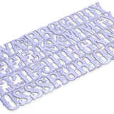 Dresden Trim, Purple