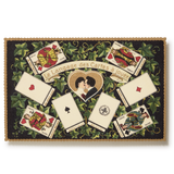 Choosing Keeping Embossed Nostalgic Postcard, Playing Cards