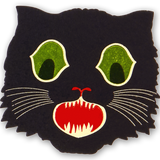 Hissing Cat Decorative Stickers