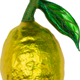 Unwaxed Lemon Glass Ornament