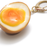 Faux Boiled Egg Keyring