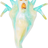 Ghost Glass Ornament