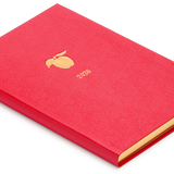 Pocket "Lucky" A6 Weekly Diary, Red Apple