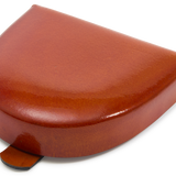 Orange Choosing Keeping Leather Coin Purse