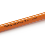 Black Pentel 1973 S570 Ultra-Fine Felt Tip Pen